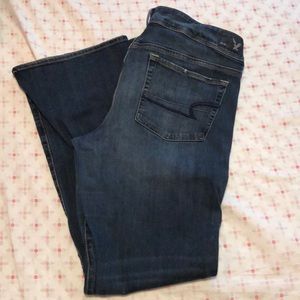 American Eagle Kick Boot Super Stretch Denim X
